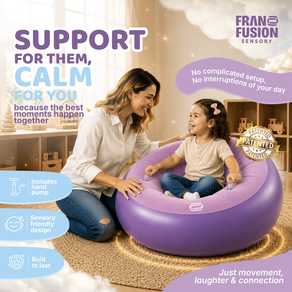 CALM ORBIT™ 360° SENSORY CHAIR