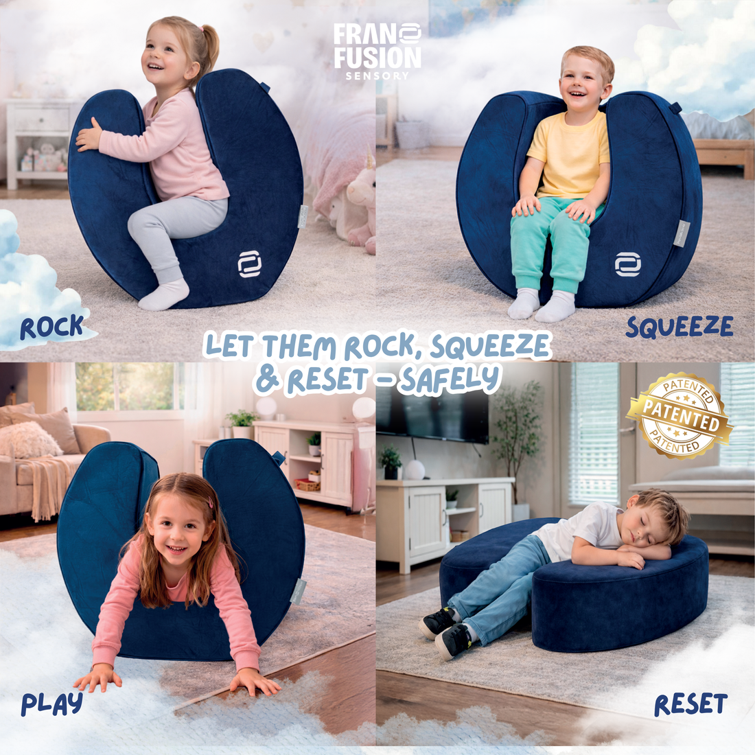 CALM ROCK™ SENSORY ROCKING CHAIR