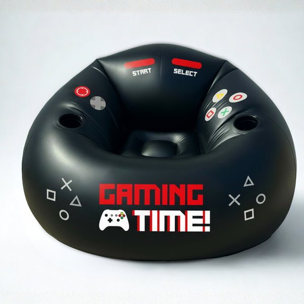 GAMING TIME™ INFLATABLE GAMING CHAIR