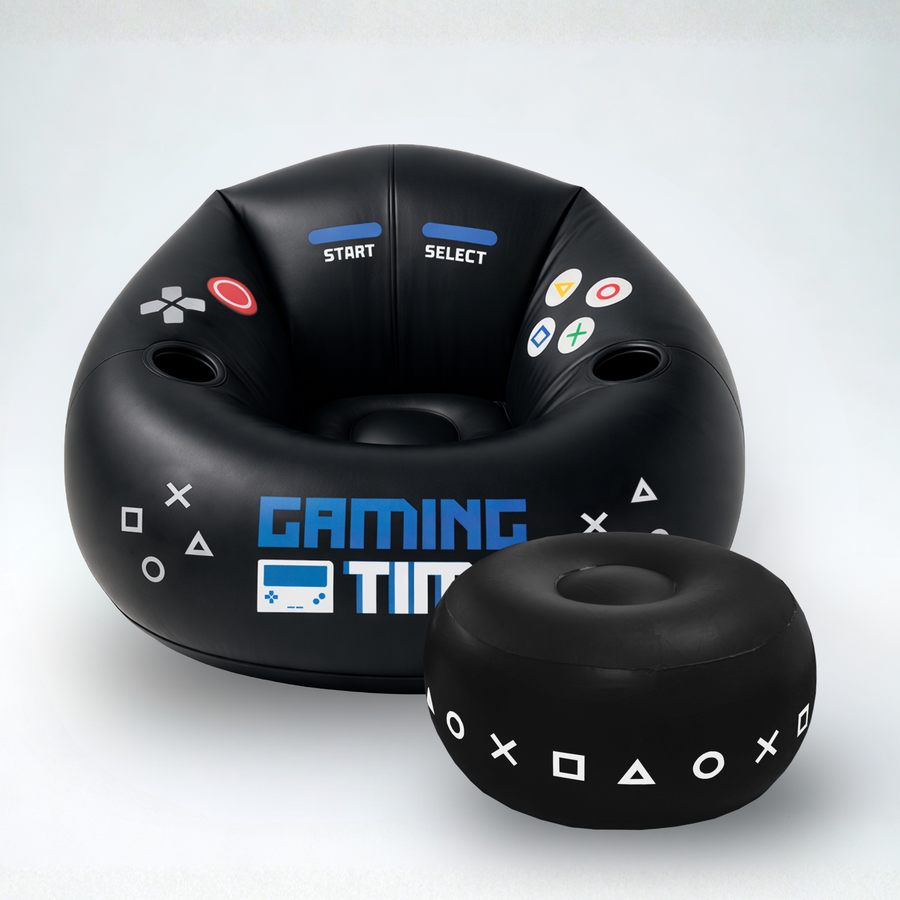 Gaming Time w/ Ottoman
