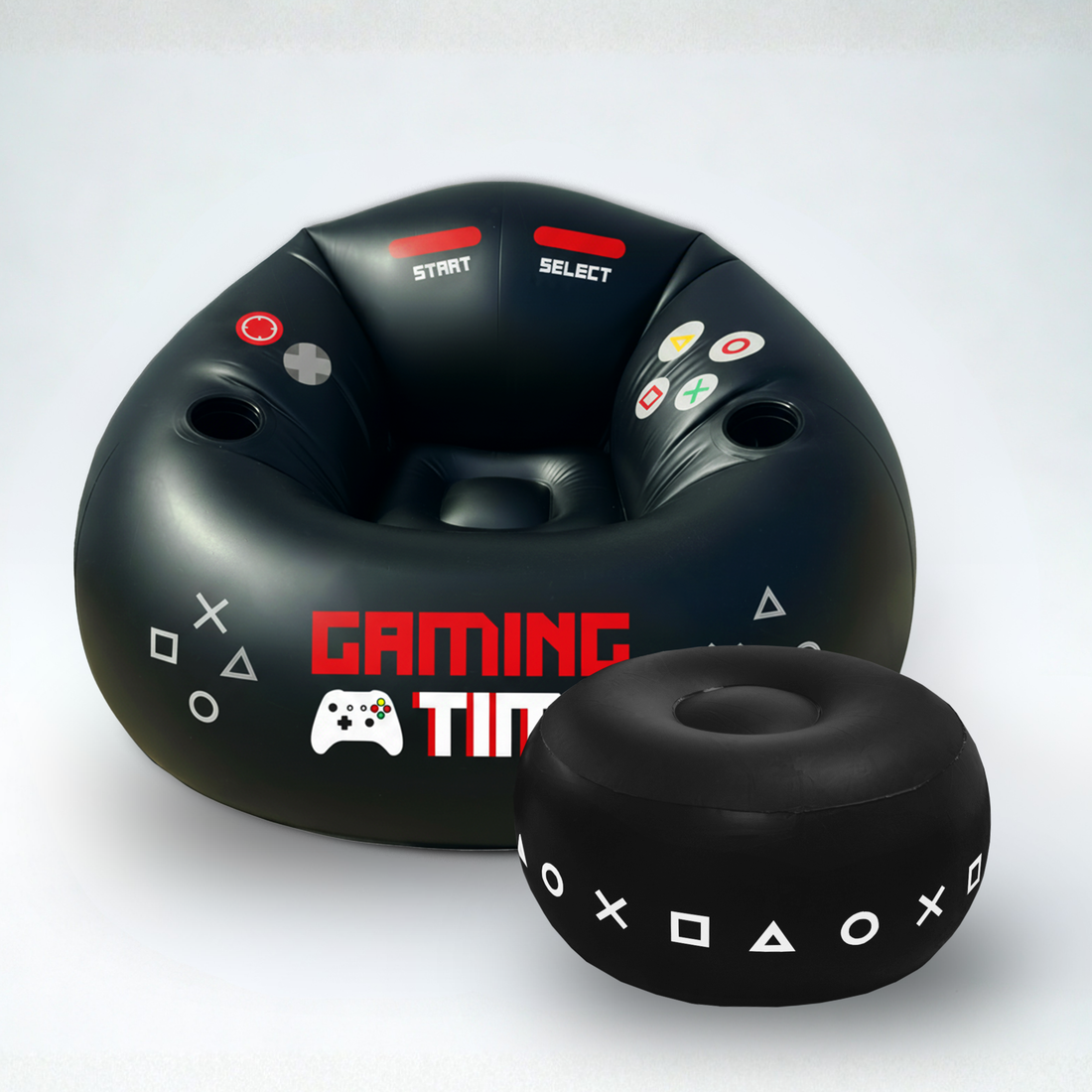 GAMING TIME™ CHAIR + OTTOMAN