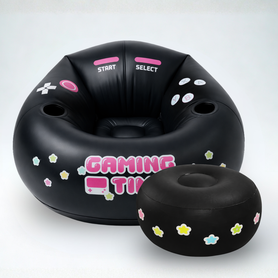 GAMING TIME™ CHAIR + OTTOMAN
