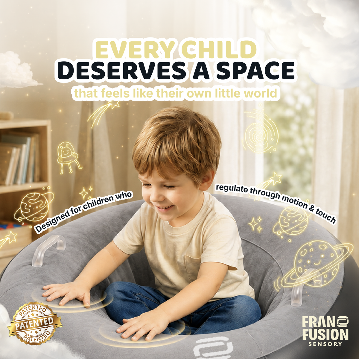 CALM ORBIT™ 360° SENSORY CHAIR