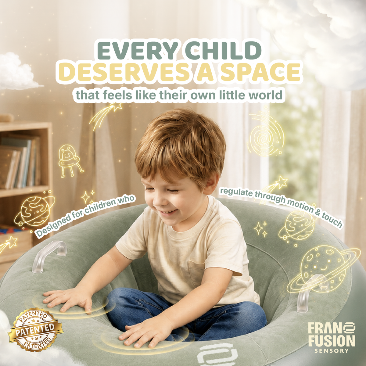 CALM ORBIT™ 360° SENSORY CHAIR