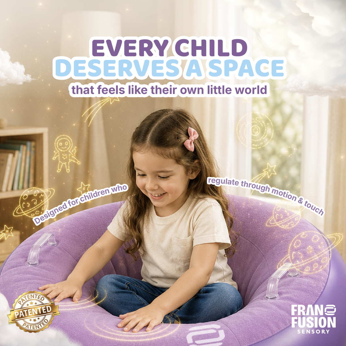 CALM ORBIT™ 360° SENSORY CHAIR