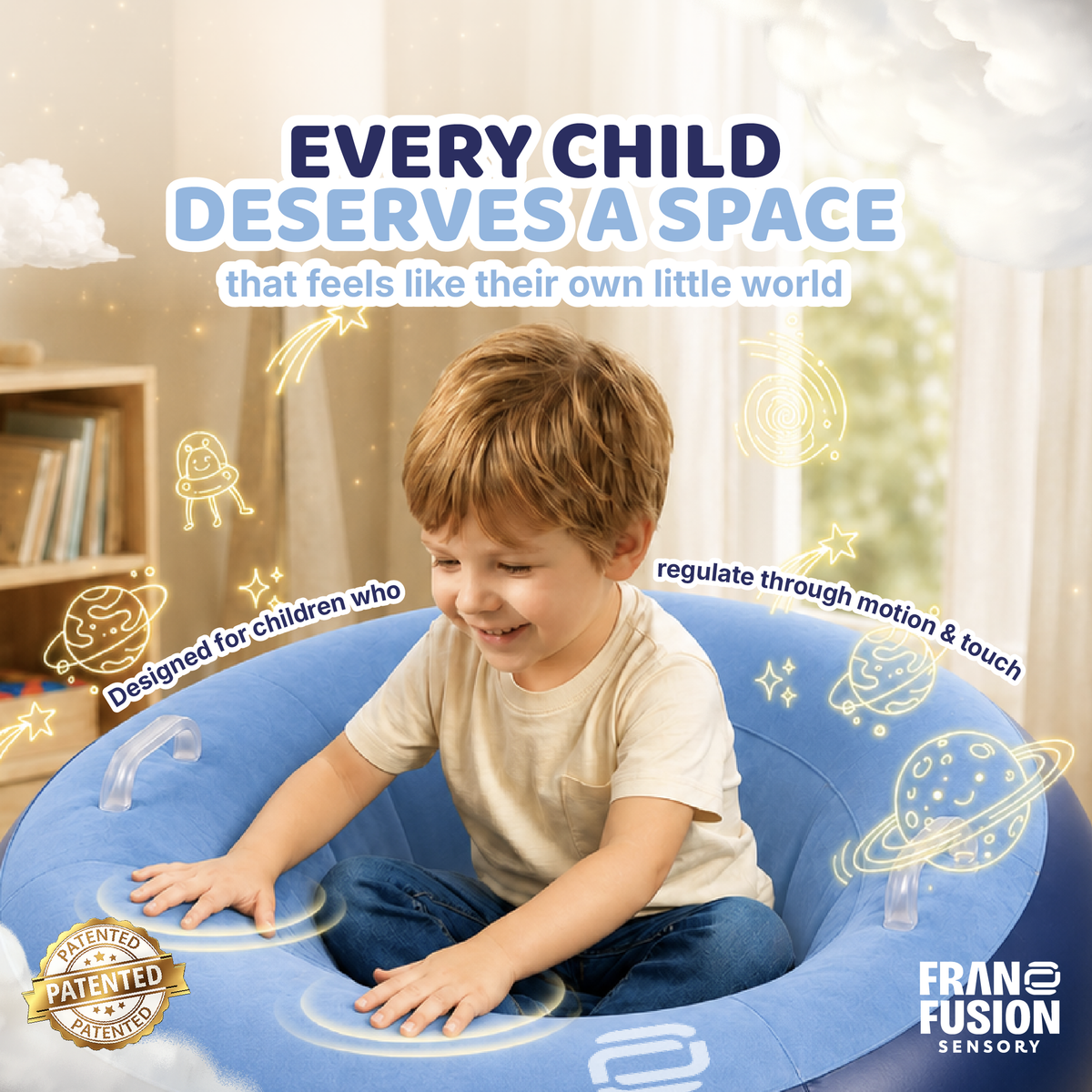 CALM ORBIT™ 360° SENSORY CHAIR