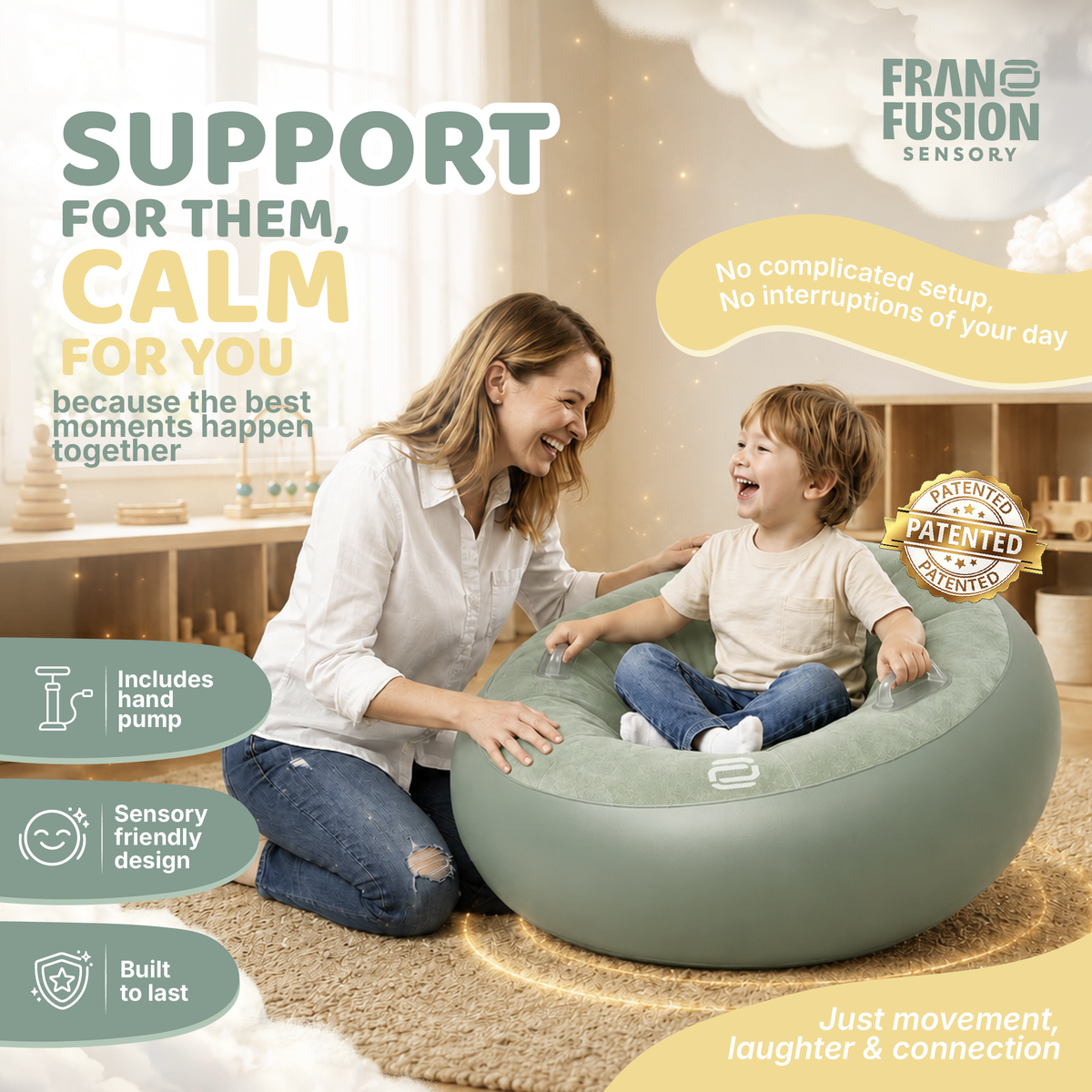 CALM ORBIT™ 360° SENSORY CHAIR