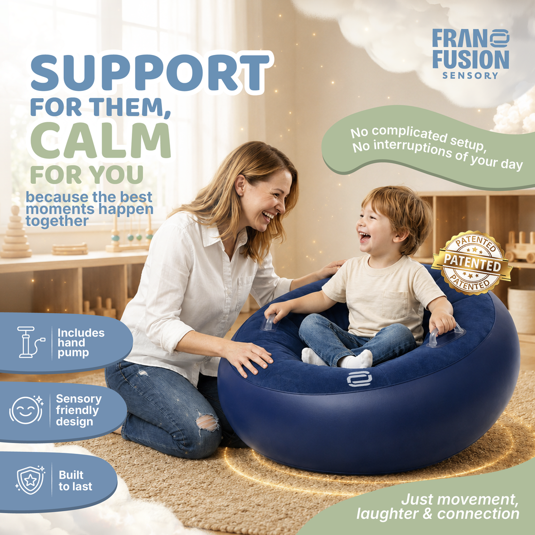 CALM ORBIT™ 360° SENSORY CHAIR