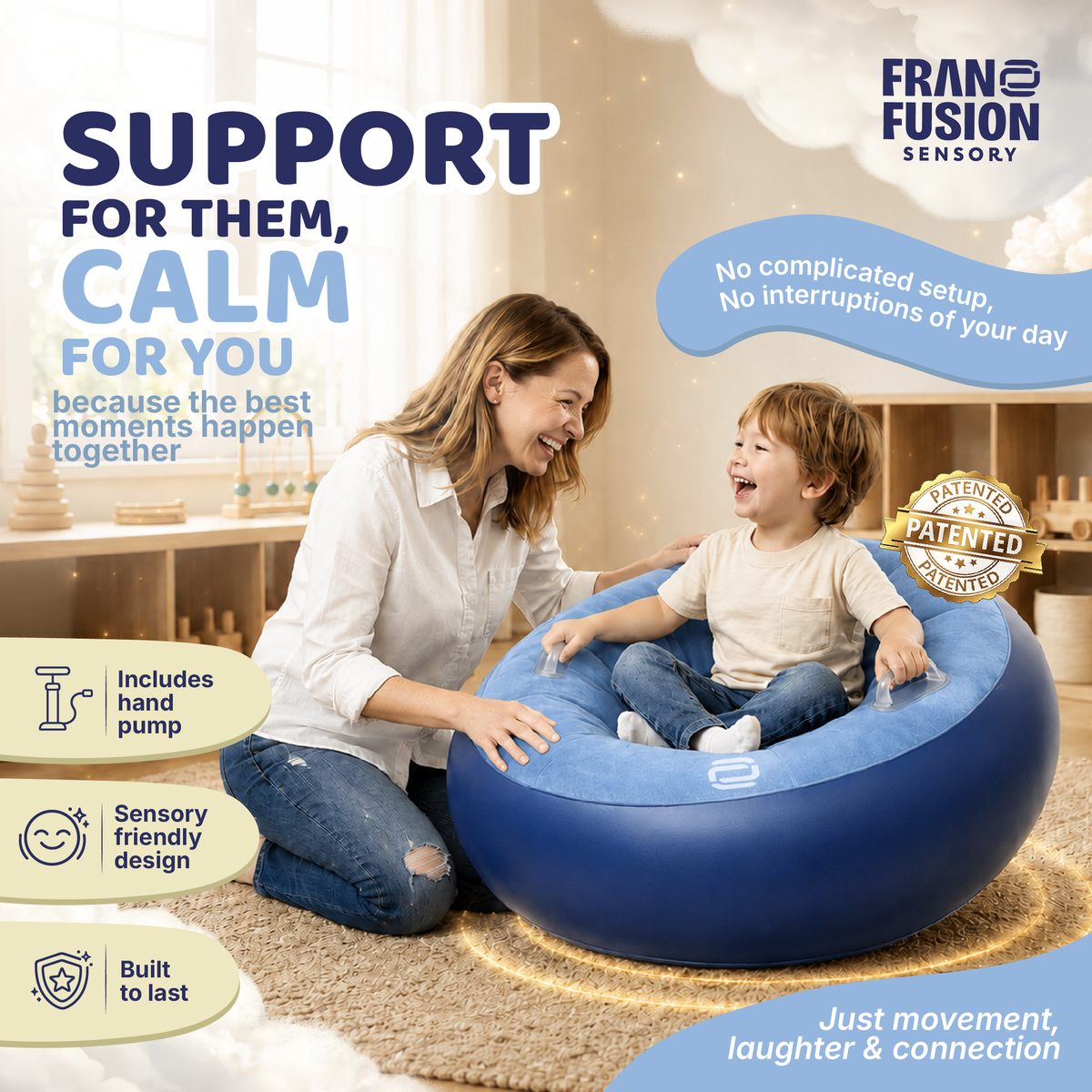 CALM ORBIT™ 360° SENSORY CHAIR
