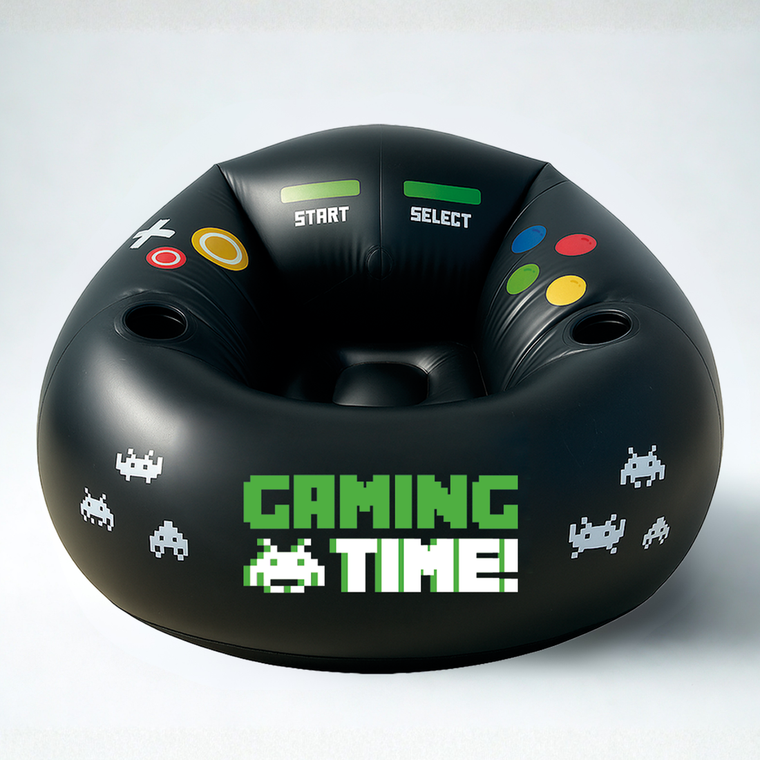 GAMING TIME™ INFLATABLE GAMING CHAIR