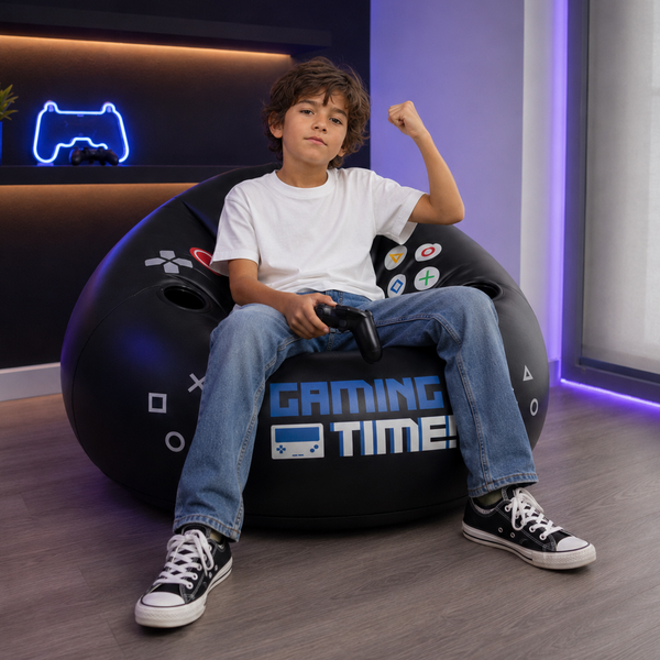 GAMING TIME™ INFLATABLE GAMING CHAIR